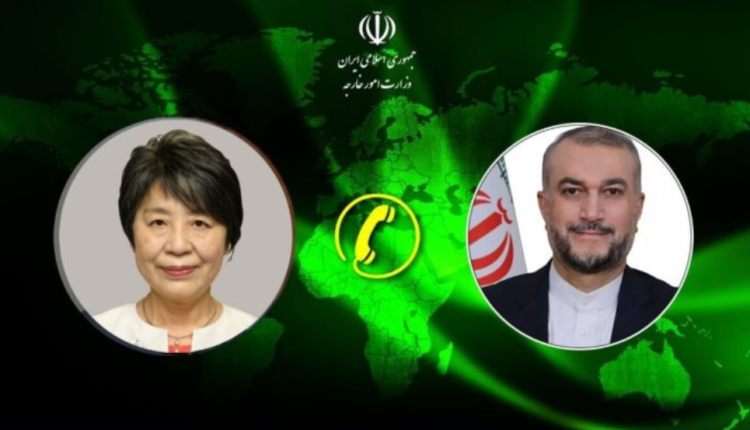 Tehran, IRNA - In a phone call with his Japanese counterpart, Iranian Foreign Minister Hossein Amirabdollahian said that Iran's very precise and calculated military action against military and intelligence bases was the source of the attack on Iran's diplomatic mission in Damascus.