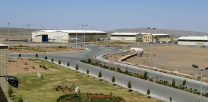 A view of the Natanz uranium enrichment facility