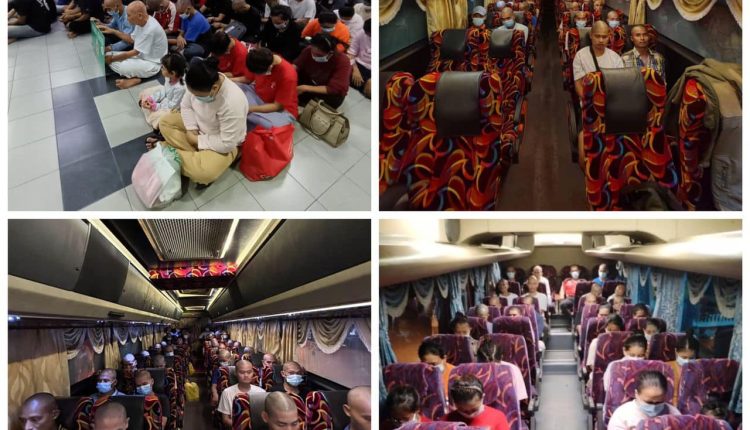 94 Illegal Migrants Are Deported By The Perak Immigration Department
