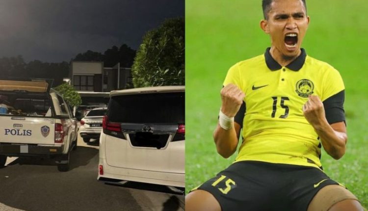 Khuzaimi Piee, a Selangor FC defender, had his home burglarised