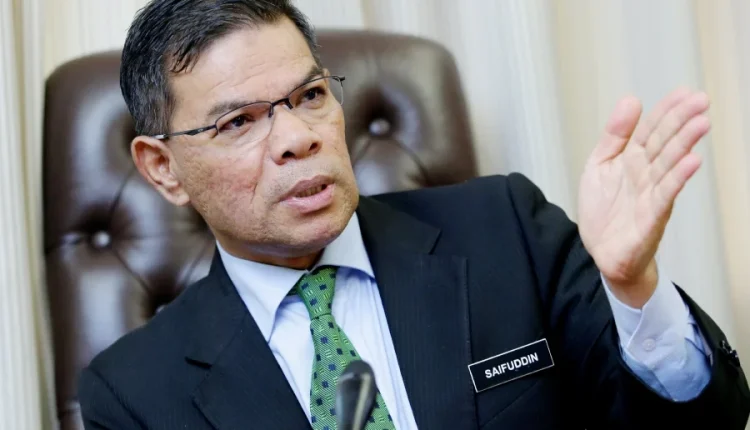 Foreign worker intake shouldn't surpass 15% of the total workforce, explains Saifuddin