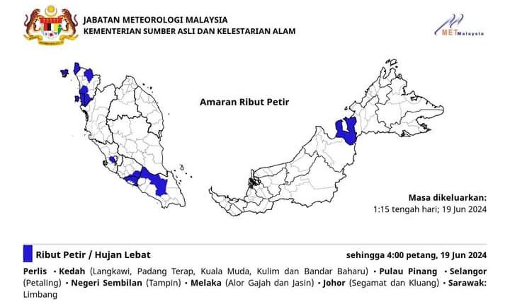 Thunderstorms, heavy rains are forecast for storms in 8 states