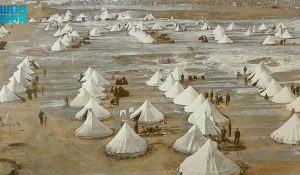 The King Abdulaziz Public Library is a treasure trove of knowledge, housing rare artefacts, including historic photographs that showcase the profound significance of the Two Holy Mosques in Islam. (Supplied)