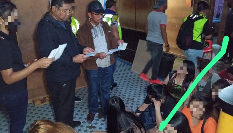 An illegal prostitution ring is busted by Perak Immigration, 88 foreign nationals were detained