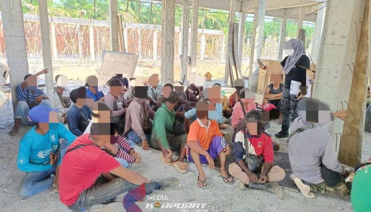 44 unauthorized migrant workers arrested in Batu Pahat