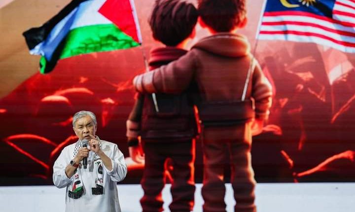 Ahmad Zahid apologizes for gaffe during Palestine Liberation Rally speech