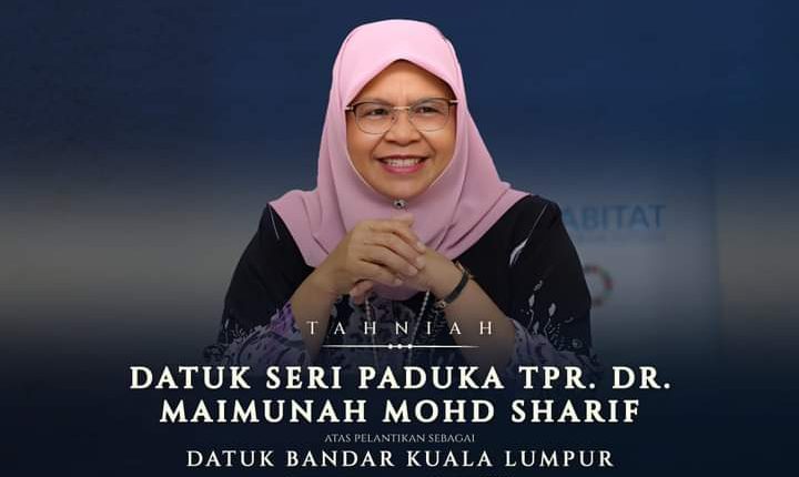 Maimunah appointed as the New Mayor of Kuala Lumpur