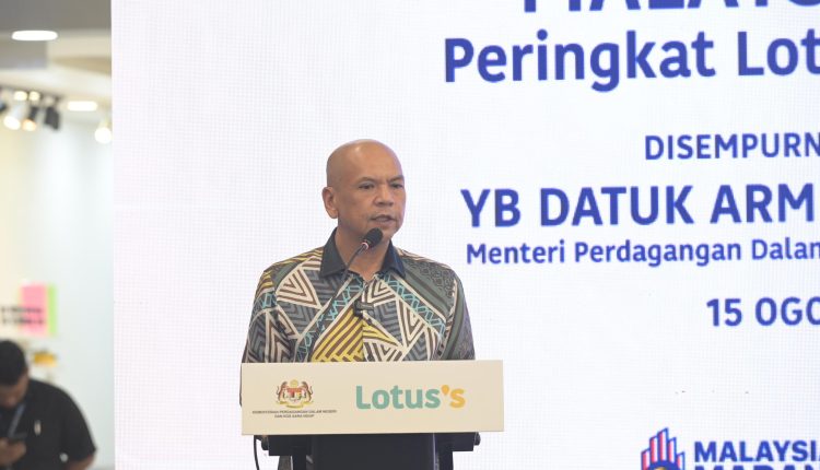 KPDN focuses on internationalizing local products to four countries, says Armizan