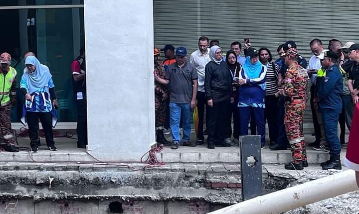 Search operation for victim of sinkhole at Masjid India enters third day