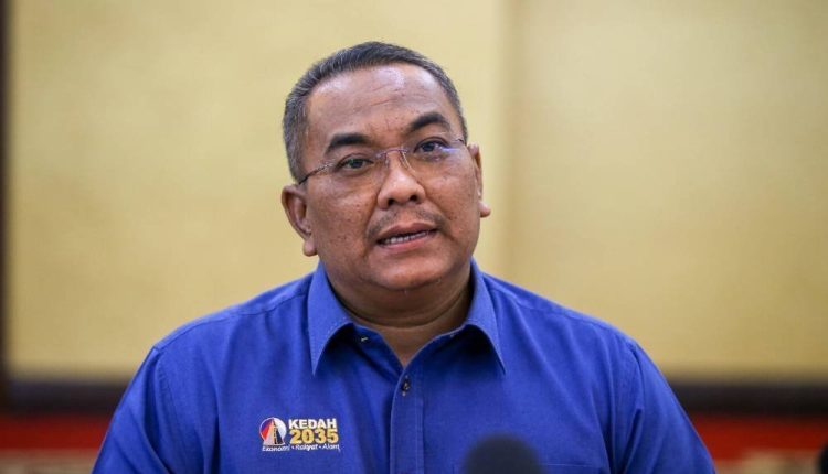 Kedah Menteri Besar Muhammad Sanusi Md Noor