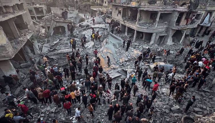 In one of the most horrific massacres committed in northern Gaza, at least 36 martyrs have ascended in an IOF strike targeting the Aloush family home in Jabalia on November 10, 2024.
