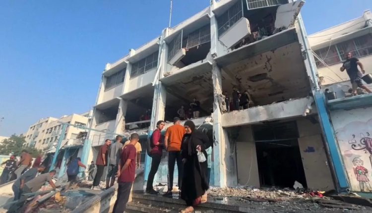 In recent months Israel has conducted dozens of air strikes on schools across the Strip, structures where hundreds of thousands of Palestinians displaced by fighting have sought refuge.