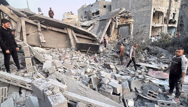 srael carries out an attack on the Sayeda Zainab district, near the Syrian capital of Damascus