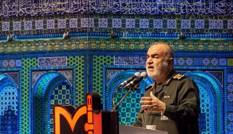 Chief Commander of the Islamic Revolution Guards Corps (IRGC) Major General Hossein Salami. (Photo by Tasnim news agency)