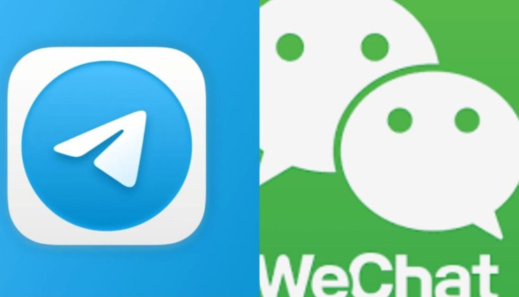 Telegram and Tencent (WeChat)