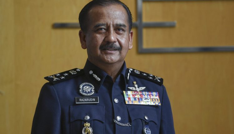 Datuk Razarudin Husain, 58, was previously Bukit Aman Narcotics Criminal Investigation Department director