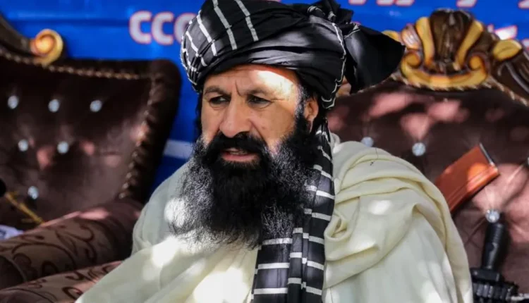 Haqqani, pictured in Kabul last month - the US had offered a $5m reward for information leading to his arrest