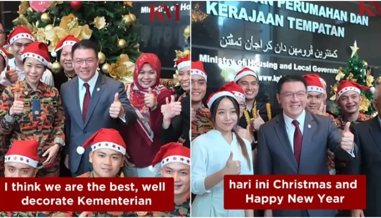 PAS Youth Slams Nga Kor Ming for Involving Muslim Staff in Christmas Celebration at Ministry Office