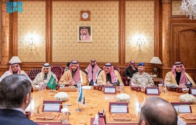 On Thursday, Saudi defense minister Prince Khalid bin Salman convened a high-level meeting in Riyadh with senior officials from Syria's new administration.