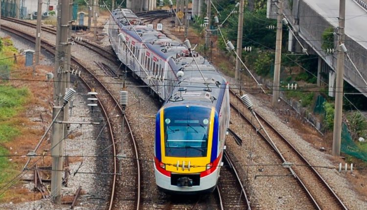 A KTM Komuter train.