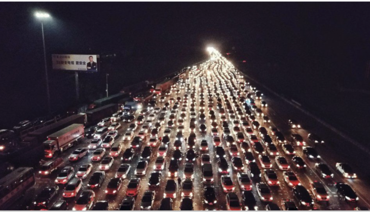 Traffic on several major highways tonight is reportedly smooth and under control.