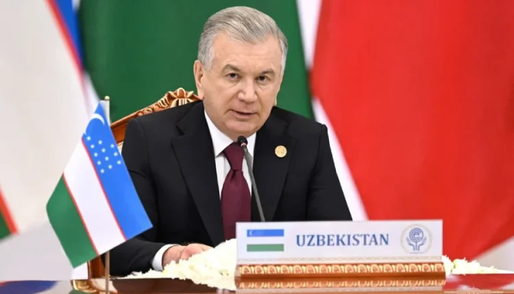 Uzbekistan's President, Shavkat Mirziyoyev,
