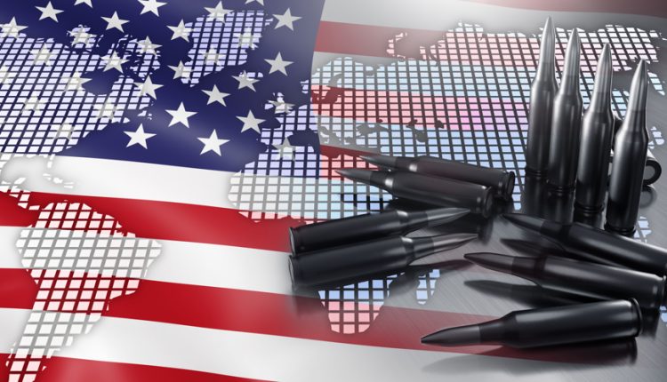 The think tank's latest report points out that the United States remains the world's largest arms exporter.