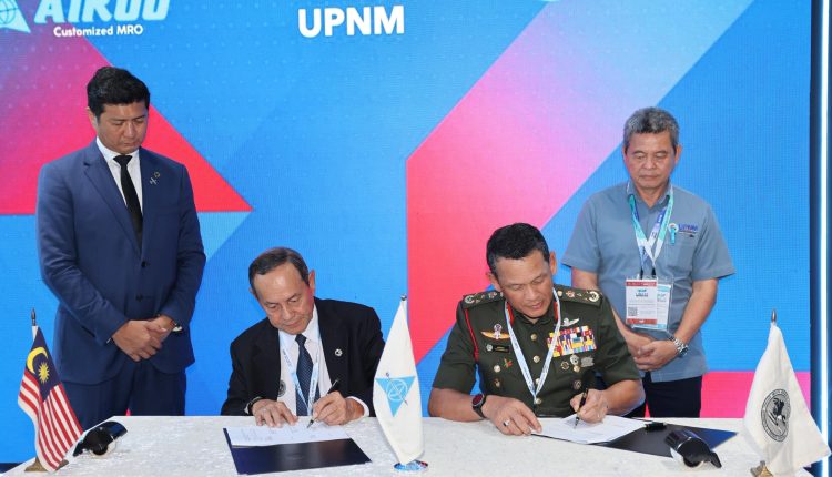 Collaboration Strengthens Aircraft Structure and Artificial Intelligence (AI) Research in Line with UPNM30 Aspirations